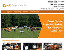Tablet Screenshot of oswaldent.com